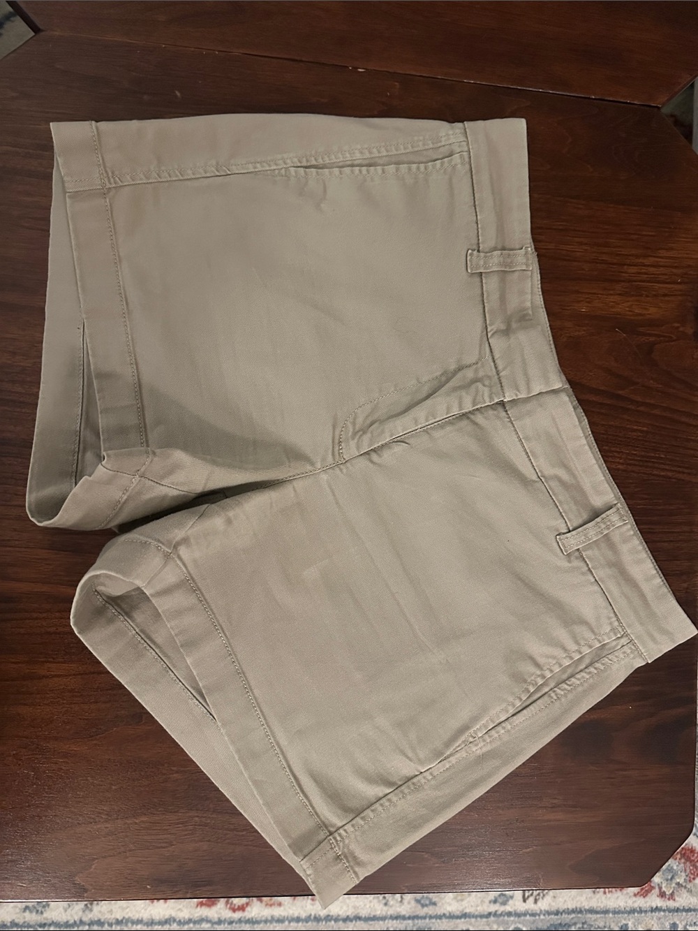 Jcrew Classic Khaki Cotton Shorts